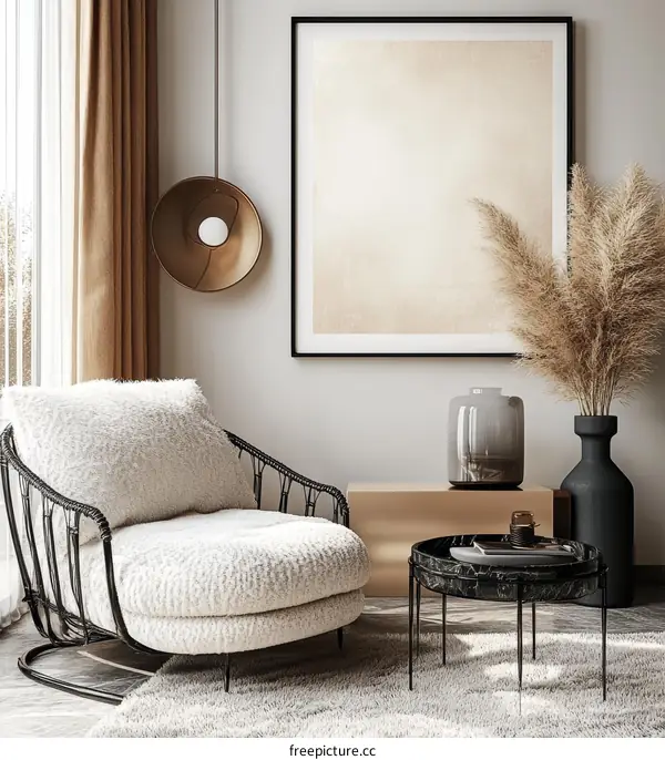 Modern Cozy Living Room Interior Design