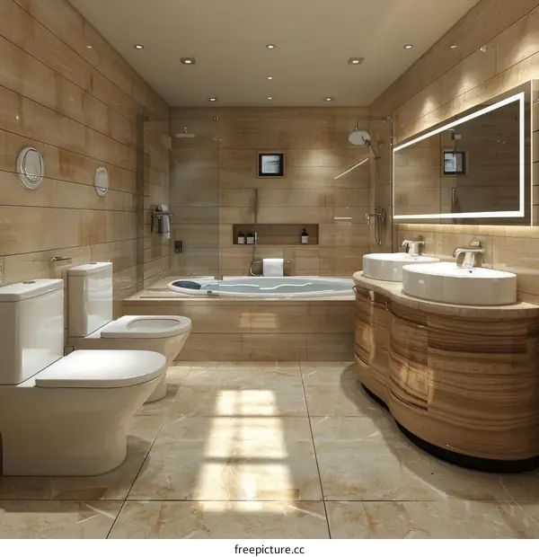 Modern Luxury Bathroom Interior Design