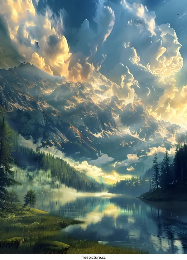 Majestic Mountain Landscape