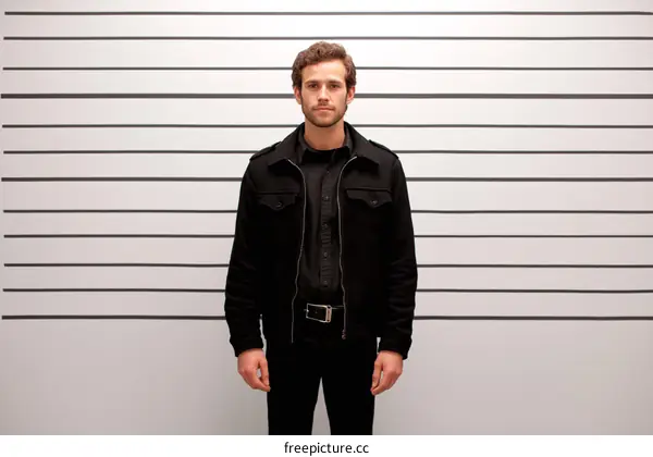 Suspect Standing Against Measuring Lines