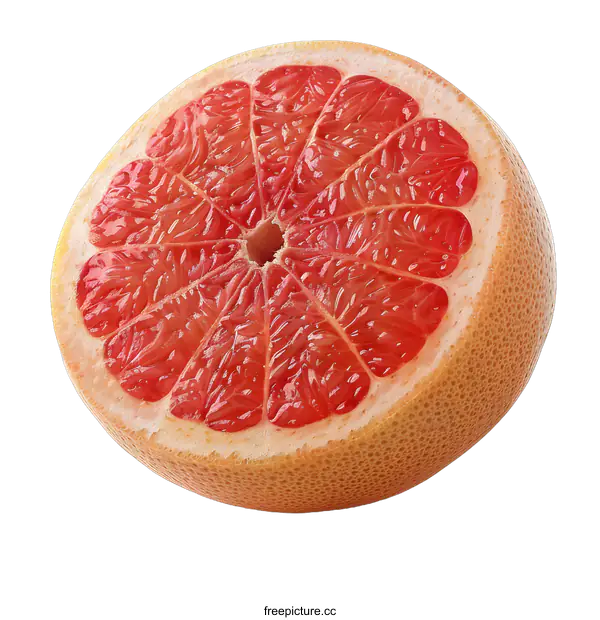 [Transparent Background PNG]Half of a grapefruit