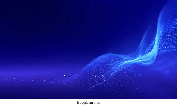 Abstract Digital Wave Background Design