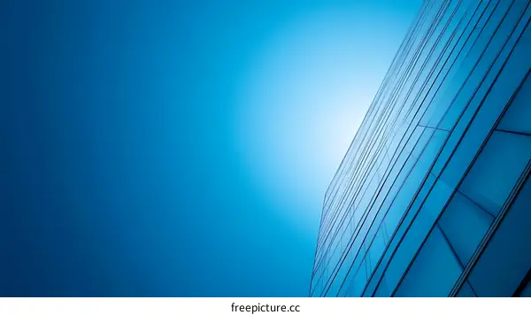 Modern Glass Office Building Exterior