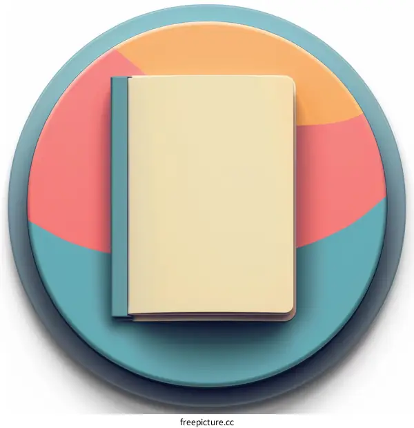 A book icon with a blank cover