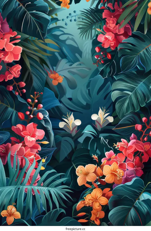 Biodiversity in the Tropical Rainforest: A Visual Symphony