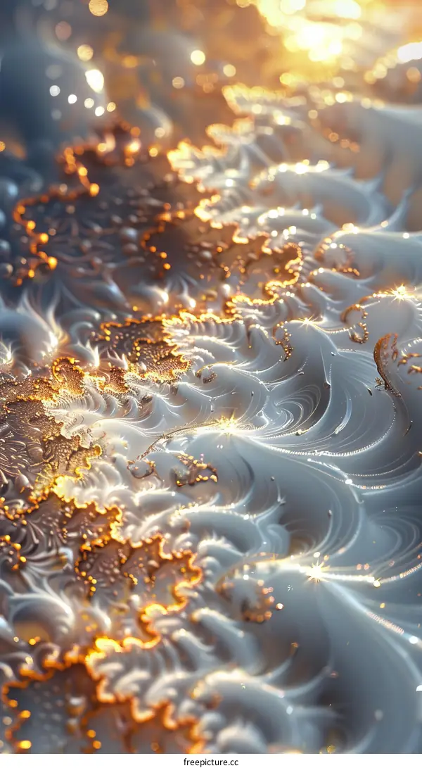 Golden and Silver Fractal Waves