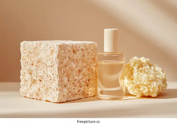 Natural Beige Aesthetic Product Presentation