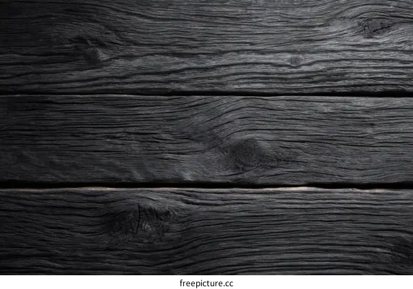 Dark Wood Plank Texture Background