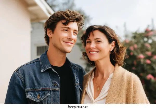 Happy Family Outdoor Portrait