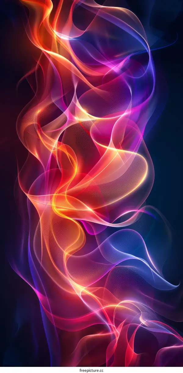 Abstract Colorful Energy Flow