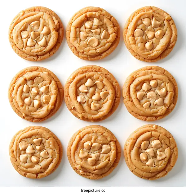 Peanut Butter Cookies with Chocolate Chips