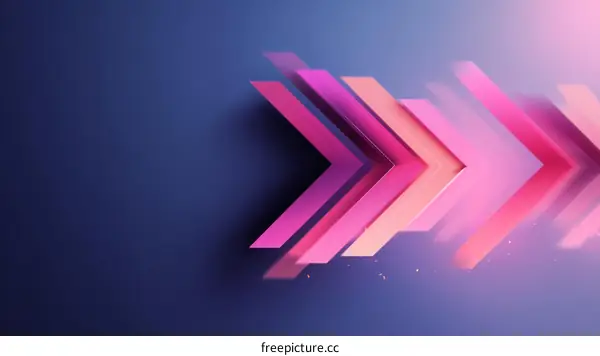 Abstract Colorful Arrow Design Background