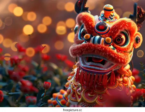 Spectacular Chinese Lion & Dragon Dance Performance