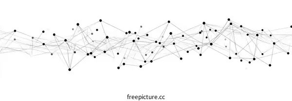 Abstract Network Connections Illustration