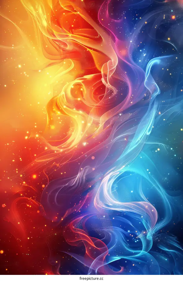 Fire and Ice Collide