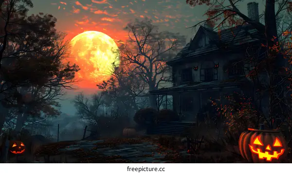 Halloween Pumpkin Jack-o-lantern