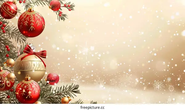 Christmas Tree Decorations - Snowflakes, Bells, Baubles