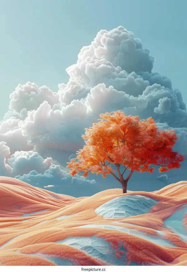 Solitude in the Wilderness: A Lonely Tree