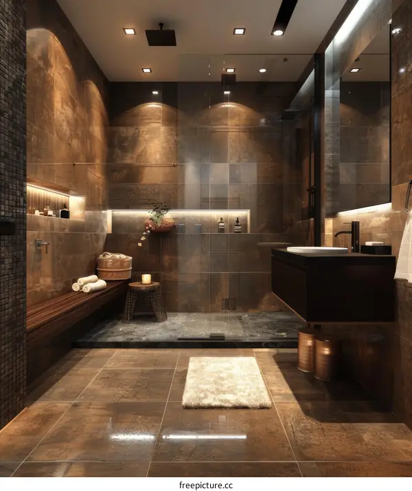 Modern Luxurious Bathroom Design