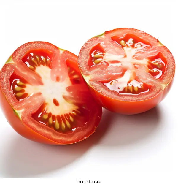 Two Halves of a Tomato
