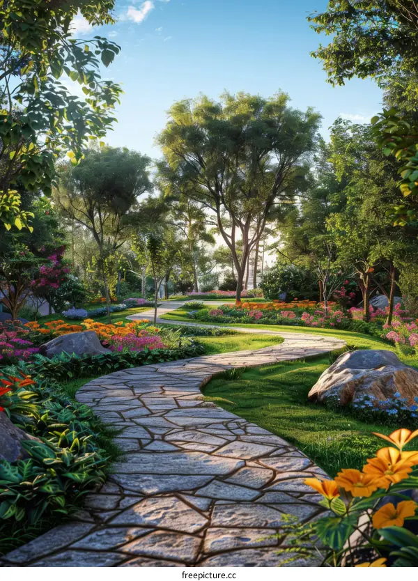 Garden Landscape Design and Visualization