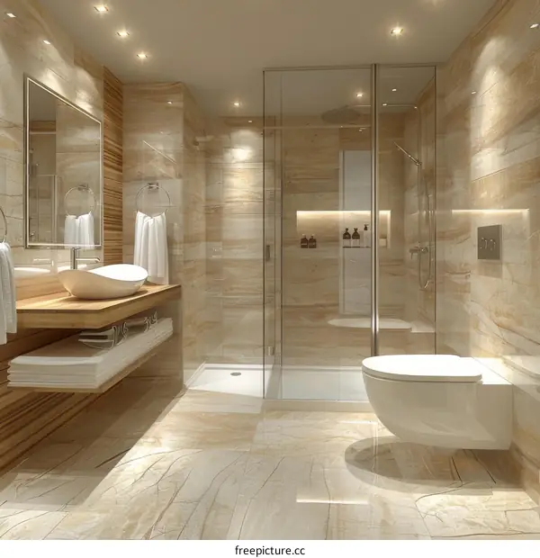 Modern Luxury Bathroom Interior Design