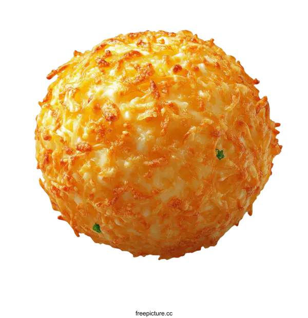 [Transparent Background PNG]Crispy Cheese Ball Food Item