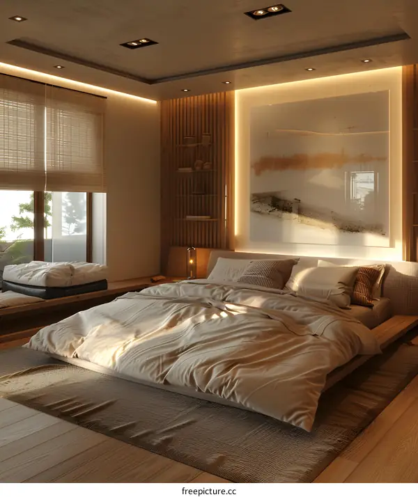 Japanese Style Bedroom Interior Design