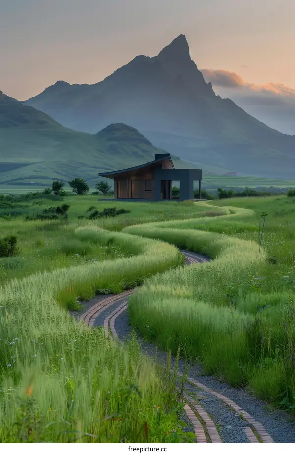 Modern House in the Mountains with Amazing Views