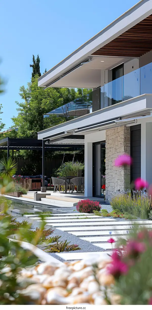 Modern Luxury Villa with Private Pool and Garden