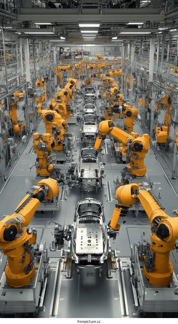 Automated Car Manufacturing Facility