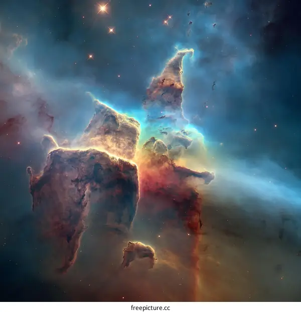 Stunning View of the Carina Nebula