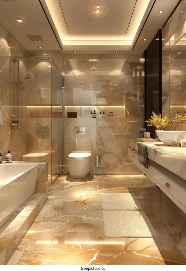 Luxury Modern Bathroom Interior Design