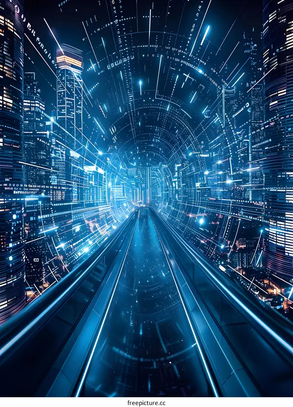 Futuristic City Tunnel