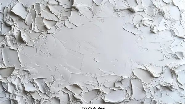White Oil Painting Canvas Texture Background