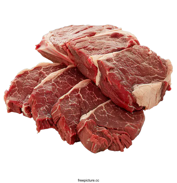 [Transparent Background PNG]Beef tenderloin steaks