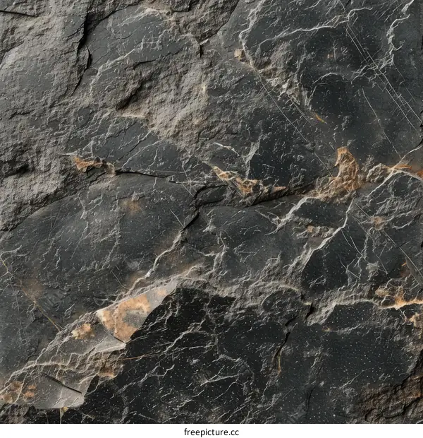 Dark gray marble texture background