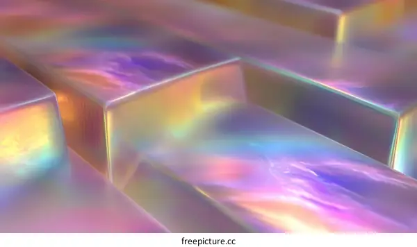 Abstract Holographic Geometric Shapes