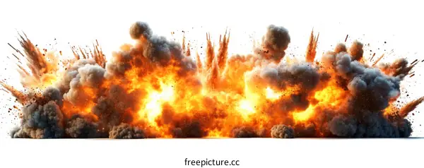 Explosion Graphic Design Image