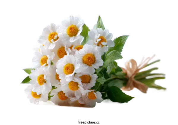 [Transparent Background PNG]Beautiful Bouquet of White Daisies