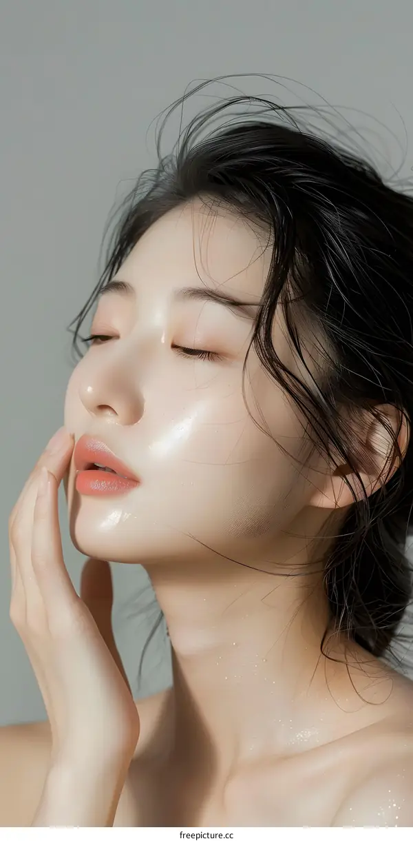 Beautiful Woman With Smooth Skin