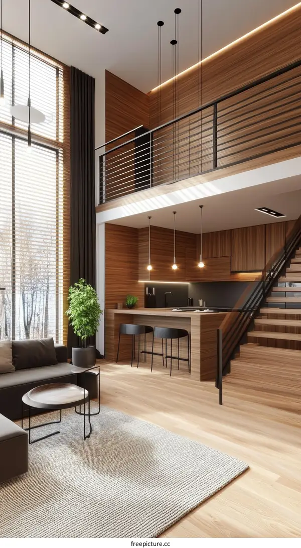 Modern Loft Apartment Interior Design