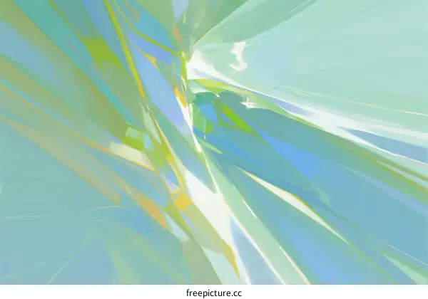 Colorful Abstract Artwork with Flowing Geometric Shapes