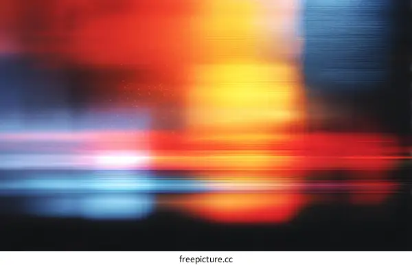 Abstract Colorful Light Trails Background Image