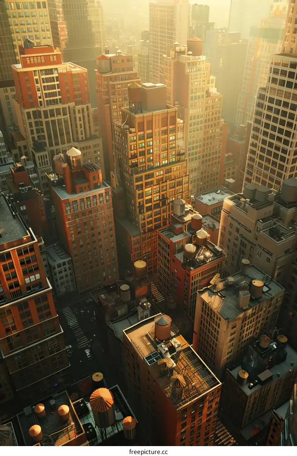 Golden Hour in the Concrete Jungle