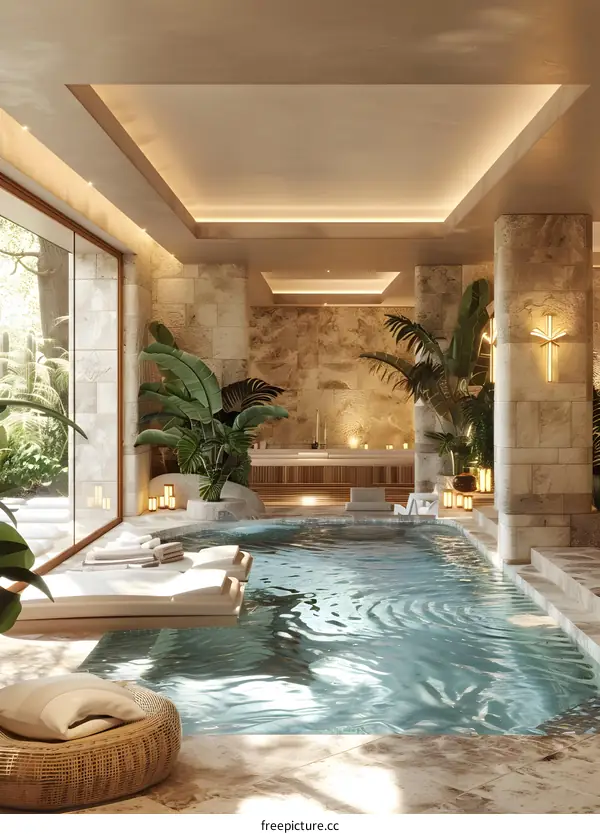 Indoor swimming pool