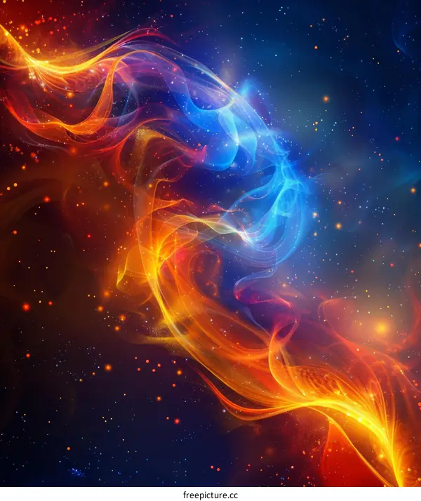 Fire Nebula: A Tapestry of the Cosmos