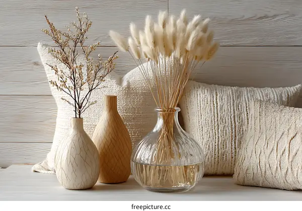 Warm and Cozy Home Decor Display