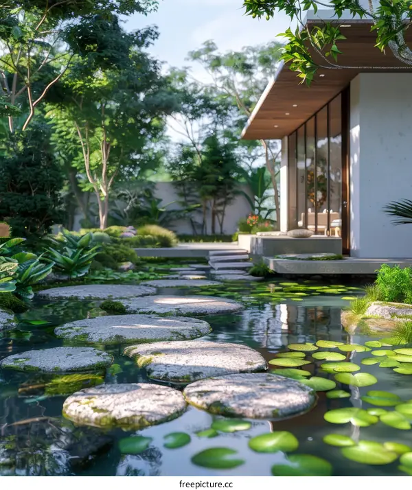 Modern Courtyard Design