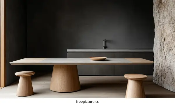 Modern Minimalist Dining Area Design